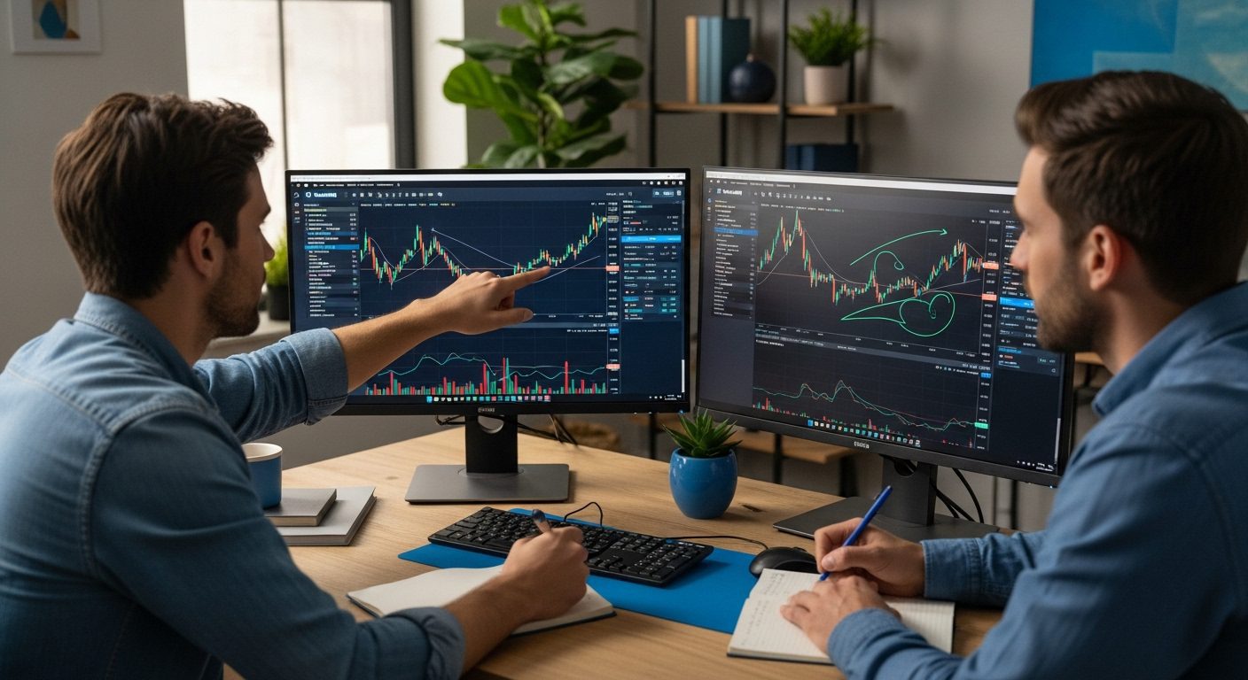 tradingview, trading setup, new traders